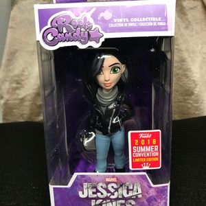 Jessica Jones Rock Candy SDCC Exclusive Funko Pop